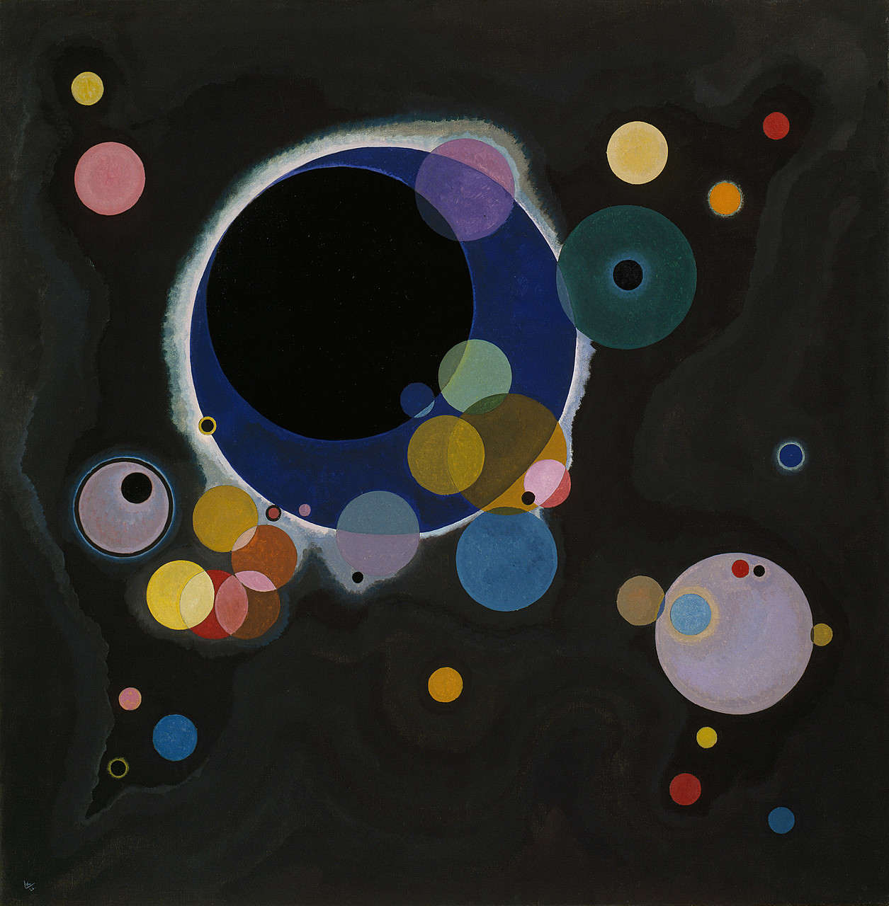 Vasily Kandinsky - Several Circles